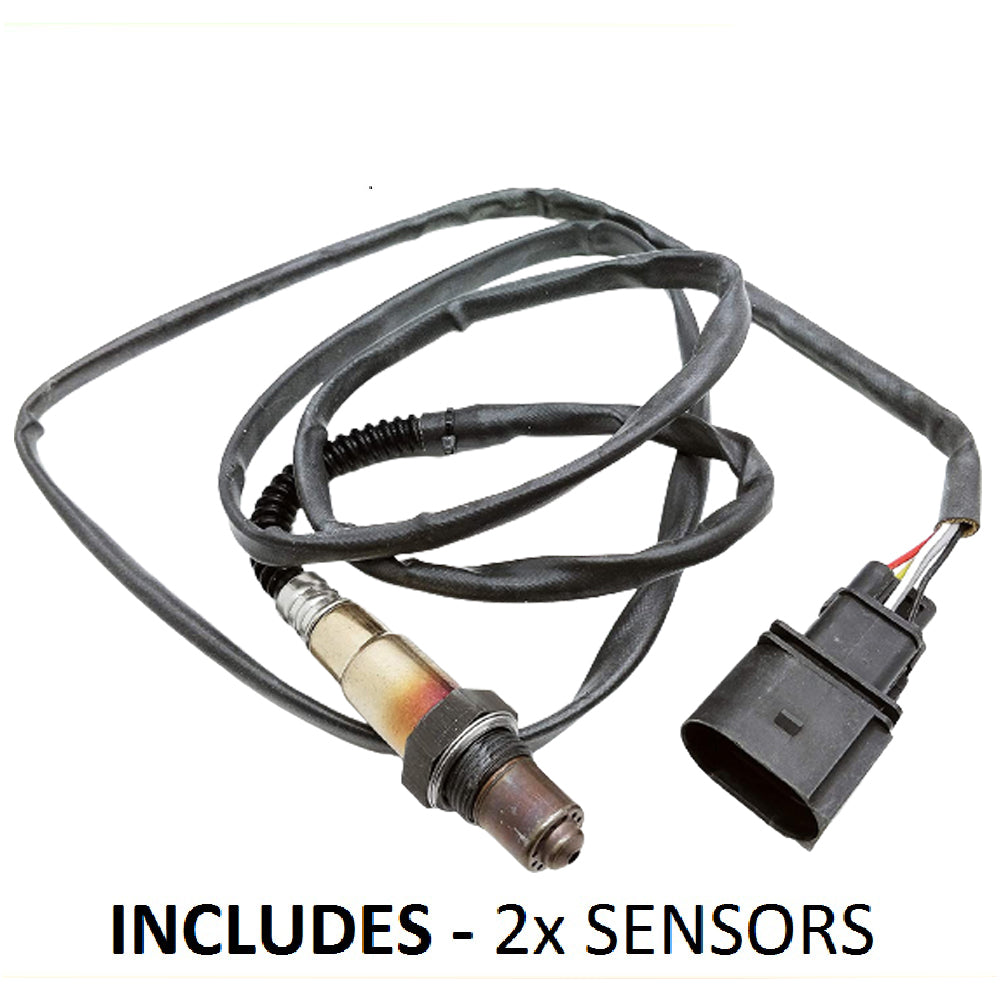 2x New * PEC * Pre-Cat Oxygen Sensor - LH & RH For Volkswagen Golf R32 3.2L