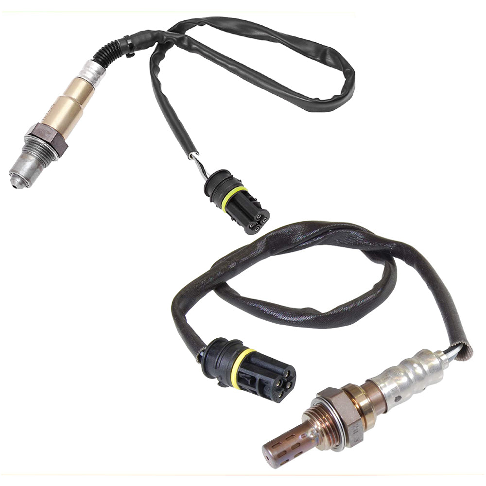 2x PEC Pre-Cat & Post-Cat Oxygen Sensors For Mercedes Benz C230 Kompressor W202