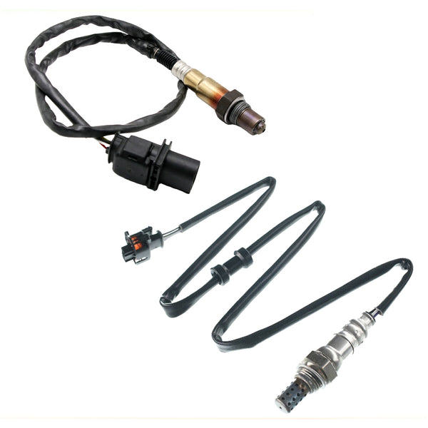 2x PEC Pre-Cat & Post-Cat Oxygen Sensors For Porsche Cayenne 4.8L Twin ...