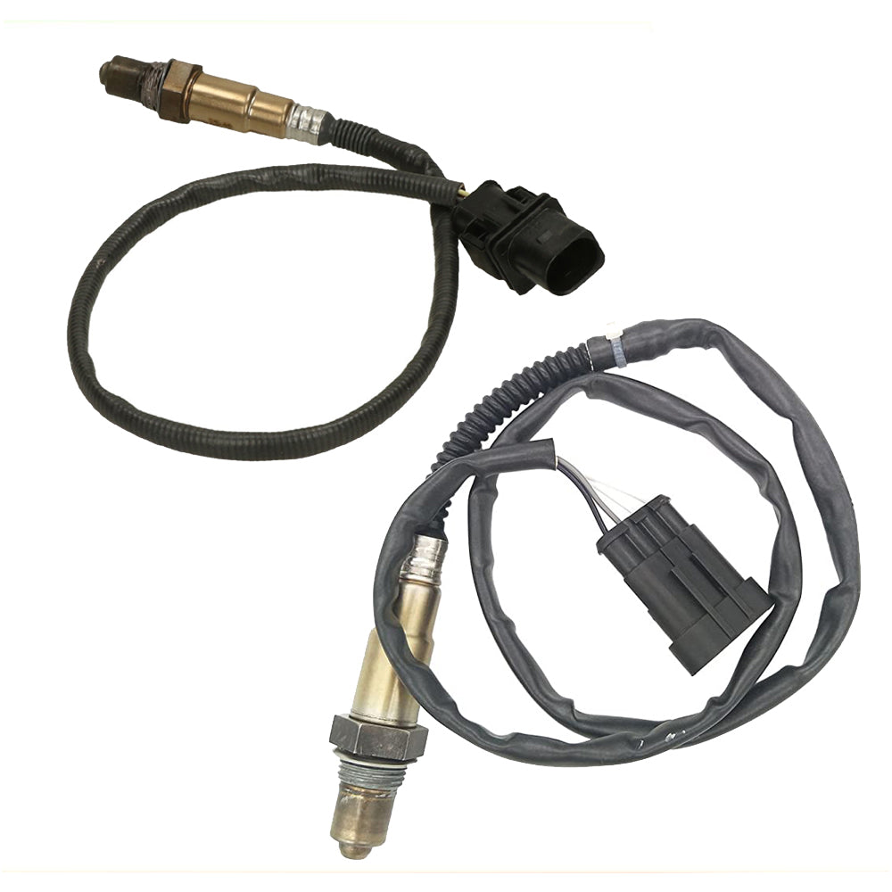 2x PEC Pre + Post-Cat Oxygen Sensors For Alfa Romeo Giulietta AR940 1.7L Turbo