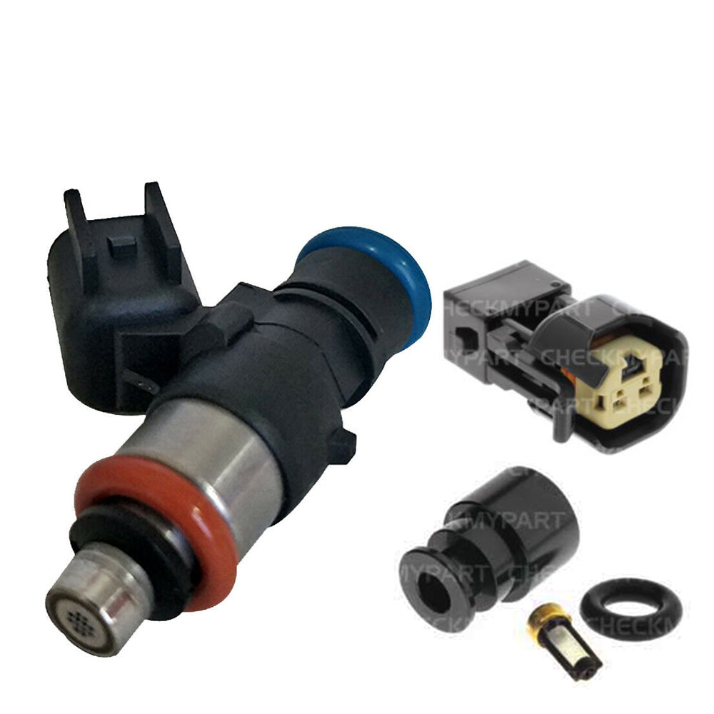 8x New * PEC * 650cc E85 Fuel Injector Setup For Holden Commodore VL 5.0L V8Shrt