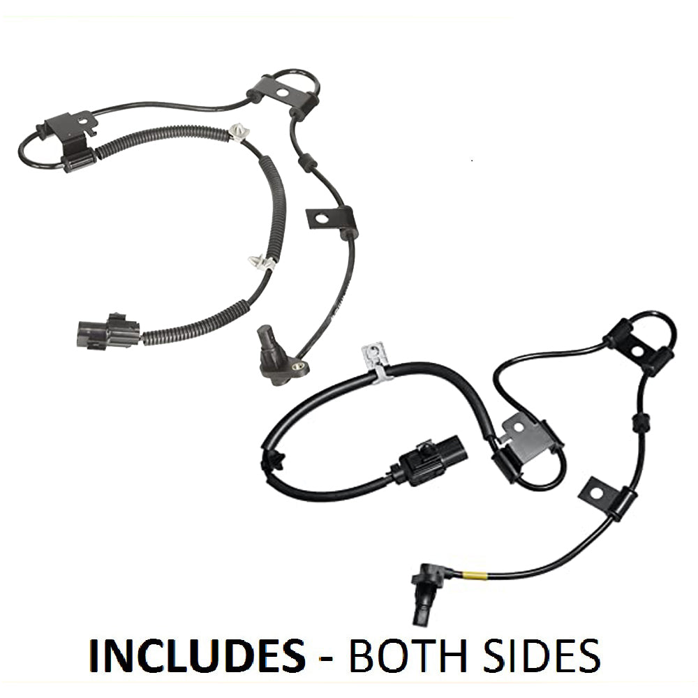 2x PEC Front LH & RH Wheel Speed Sensors For Hyundai Accent MC 1.6L G4ED CVVT