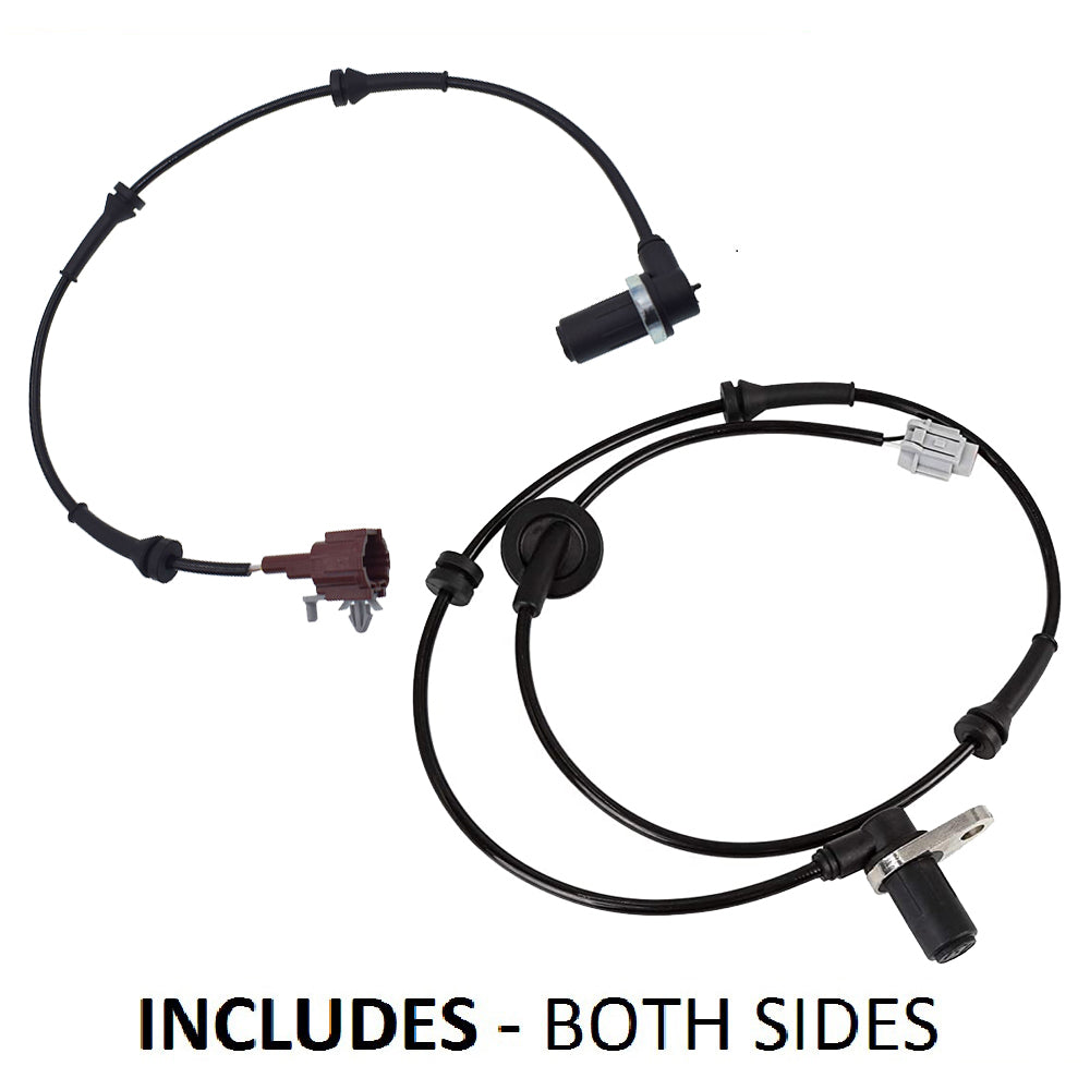 2x New PEC Front LH & RH Wheel Speed Sensors For Nissan X-Trail T30 2.5L QR25DE