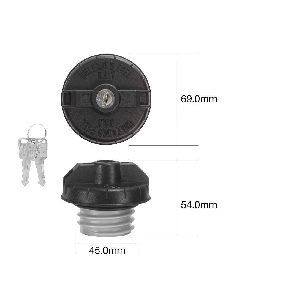 TRIDON Fuel Cap Locking To Suit Toyota Corolla ZZE123 1.8L 2ZZ-GE