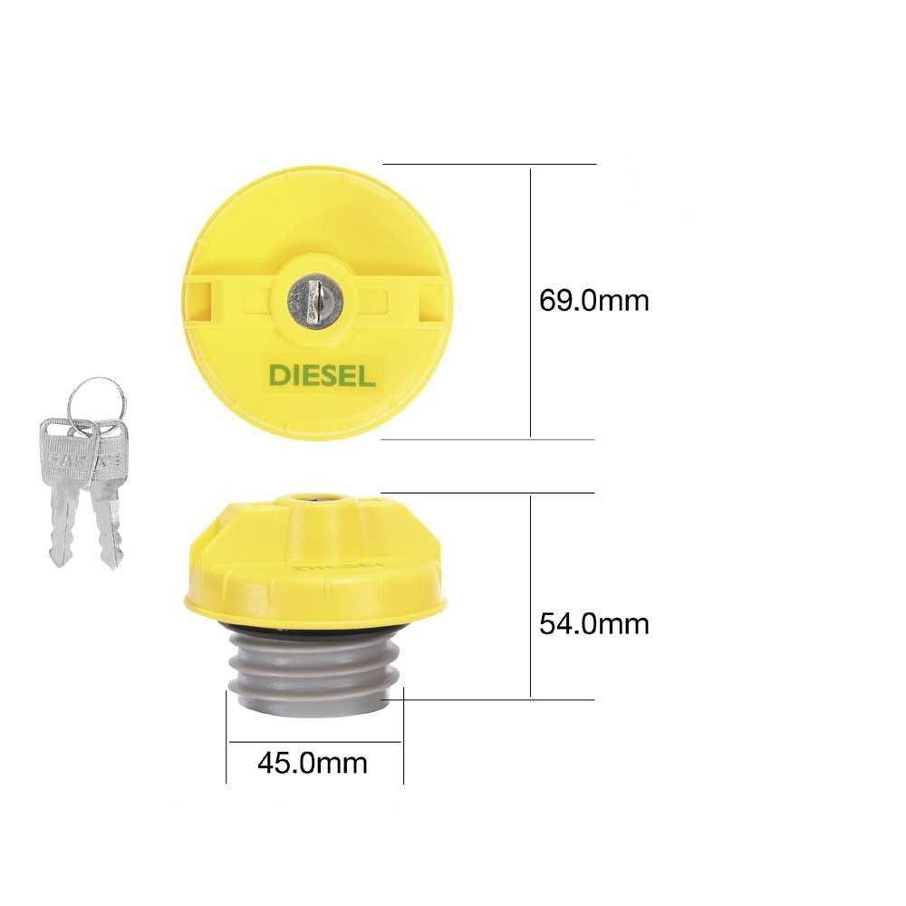 * TRIDON * Fuel Cap Locking For Toyota Hiace (Diesel) KDH200R - KDH222R (Turbo)