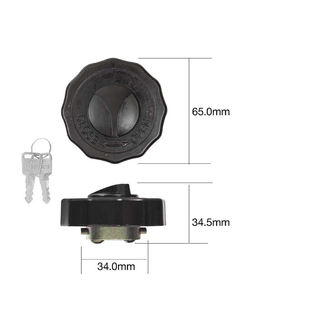 New * TRIDON * Fuel Cap Locking For Holden Colorado Rodeo RC RA07 3.6L