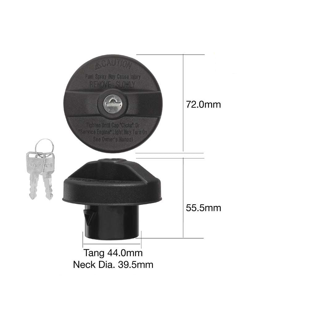 New * TRIDON * Fuel Cap Locking For Isuzu D-Max TFR85 3.0L 4JJ1(TC)
