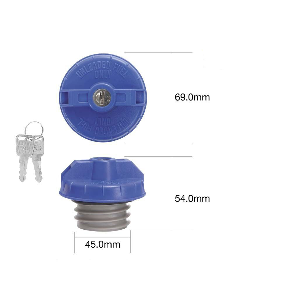 * TRIDON * Fuel Cap Locking For Ford Falcon - 6 Cyl BA - BF (Incl.Turbo)