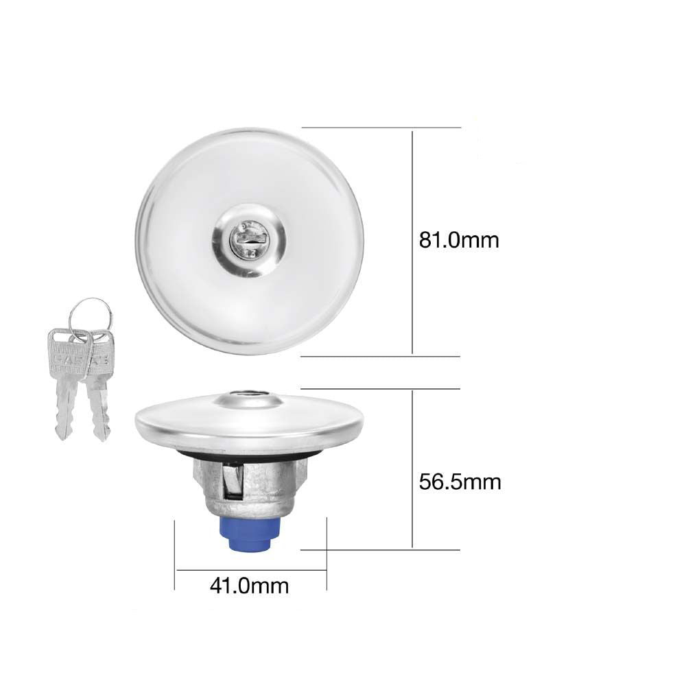 TRIDON Fuel Cap Locking To Suit Toyota Corolla KE10, 20 1.1L, 1.2L 3K-C, K