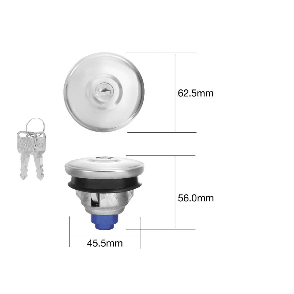 TRIDON Fuel Cap Locking For Ford Fairlane - V8 ZJ - ZK 4.9L - 5.8L Cleveland V8