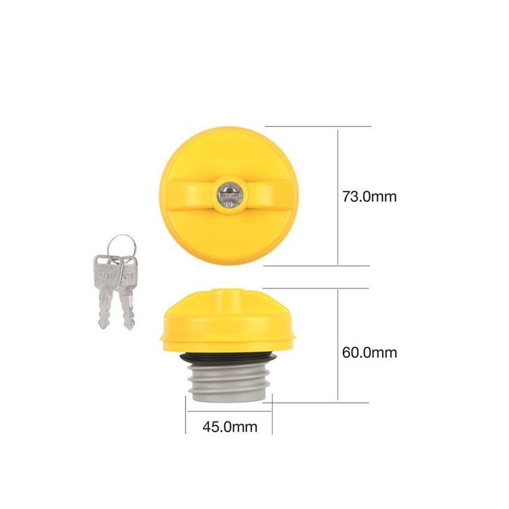 New * TRIDON * Fuel Cap, Locking For Toyota Hilux KUN112 2.5L Diesel