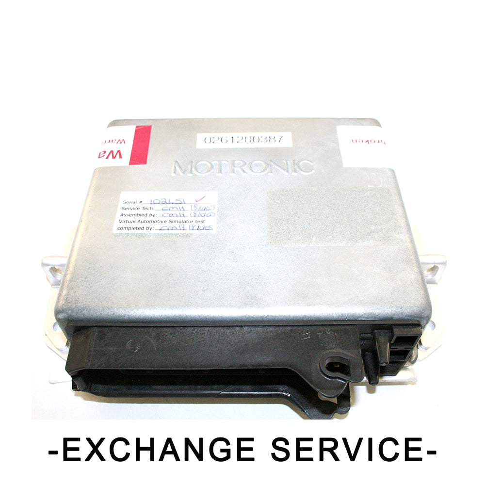 Re-manufactured OEM Engine Control Module ECM For BMW 318i OE# 0261200387 - Exchange