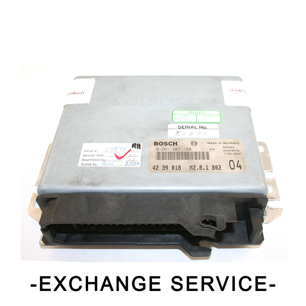 Re-manufactured OEM Engine Control Module ECM For SAAB 900 V6 2.5L 94-97- change - Exchange