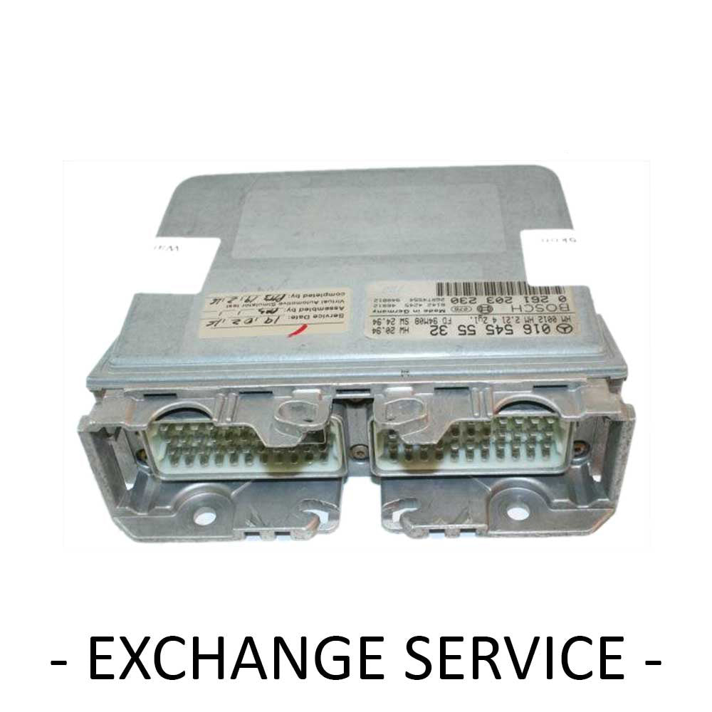 Reman OEM Engine Control Module ECM For MERCEDES BENZ W124 230CE 0261203230 - Exchange