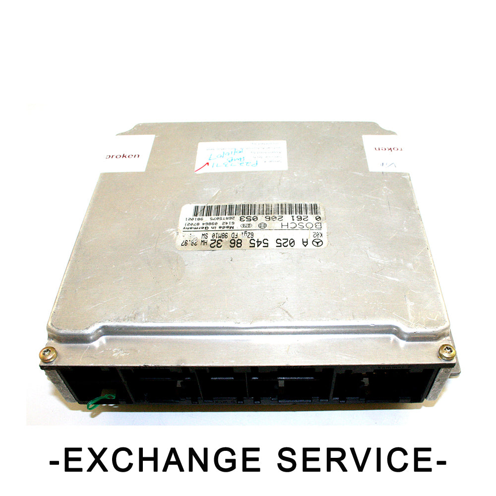 Re-manufactured OEM Engine Control Module ECM For MERCEDES BENZ SL SERIES ME 2.0-. - Exchange