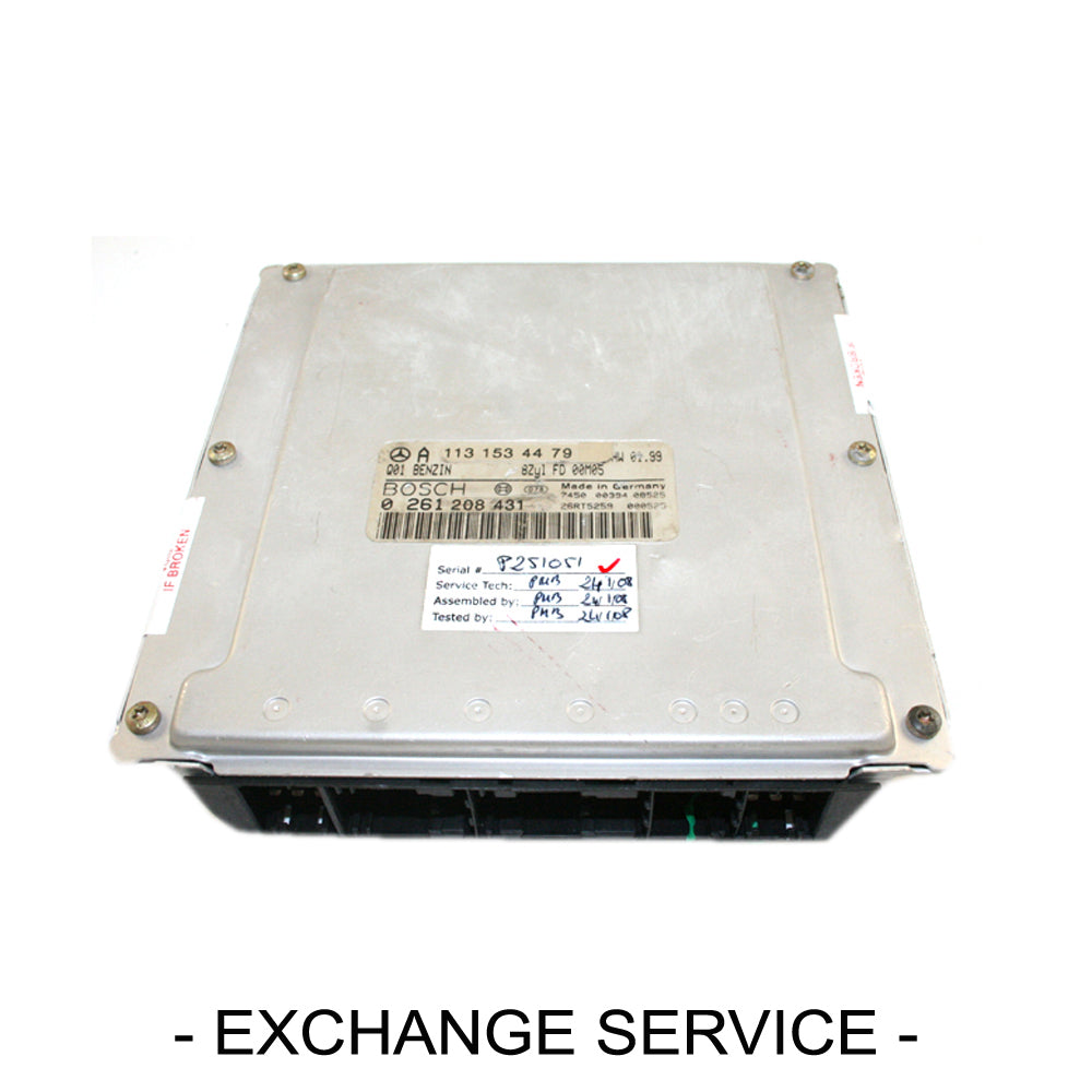 Re-manufactured OEM Engine Control Module ECM For MERCEDES BENZ S500 2003 ME2.8-. - Exchange