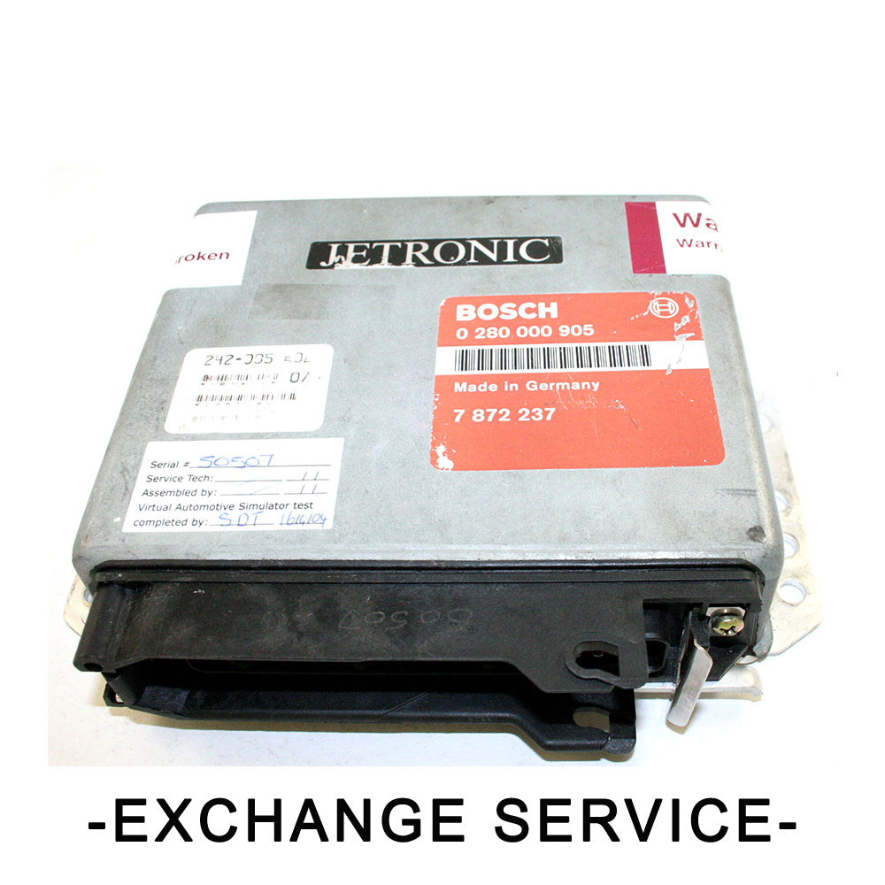 Re-manufactured OEM Engine Control Module ECM For SAAB 92 2.3L 16V NT/MT- change - Exchange