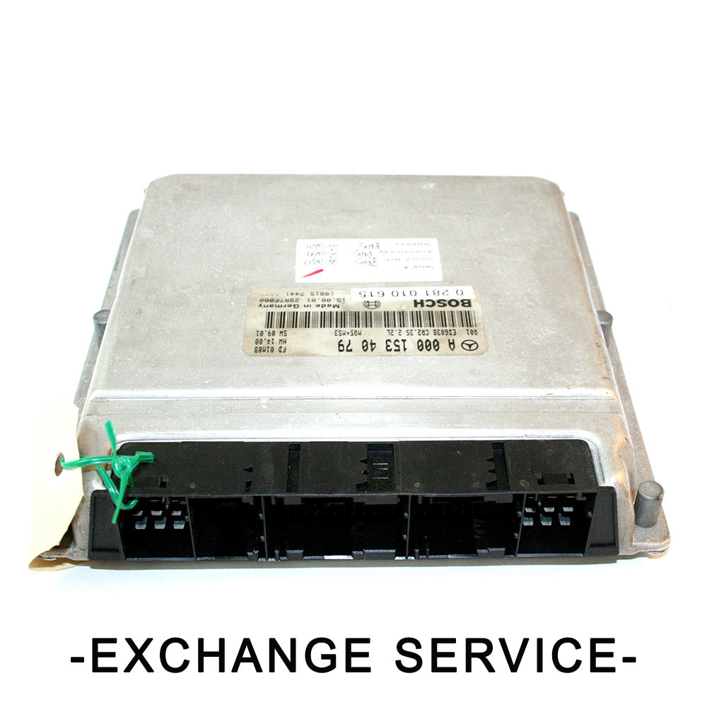 Re-manufactured OEM Engine Control Module For,. MERCEDES BENZ SPRINTER. OE# 0281010615 - Exchange