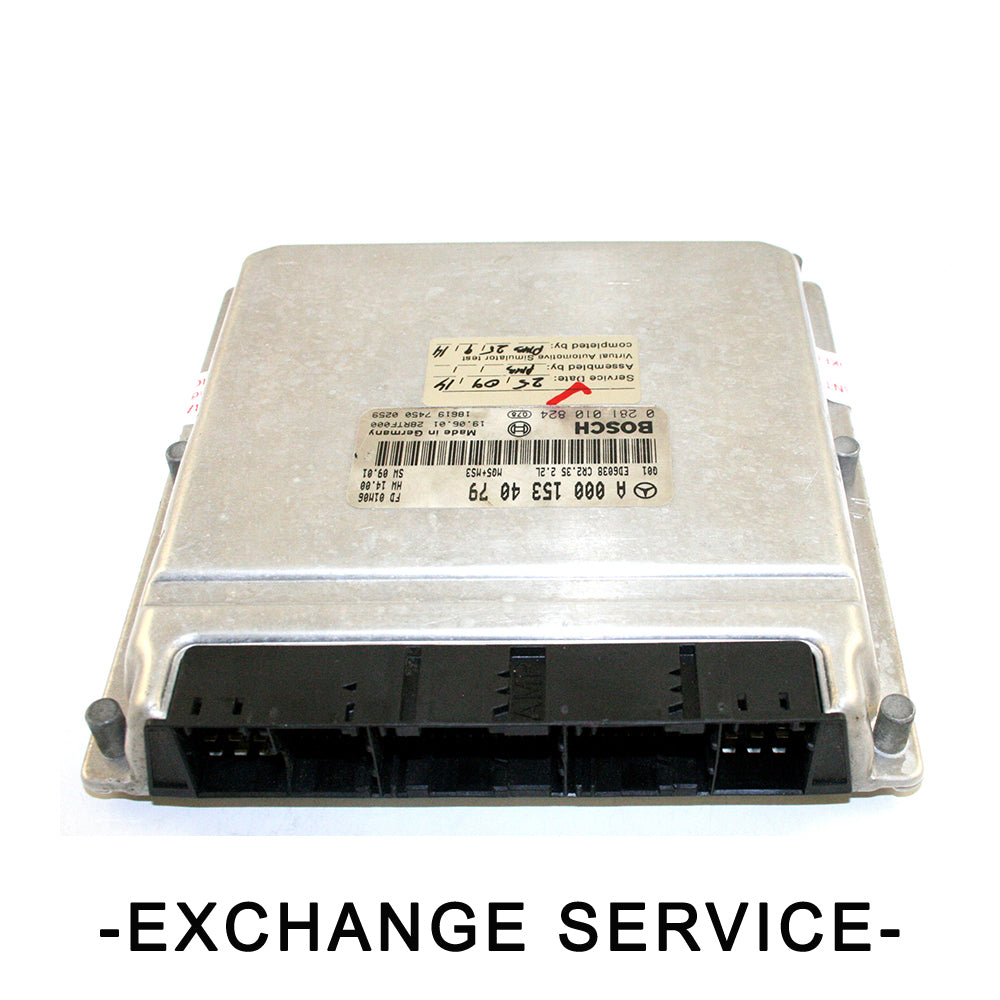 Re-manufactured OEM Engine Control Module For MERCEDES BENZ SPRINTER OE# 0281010824 - Exchange