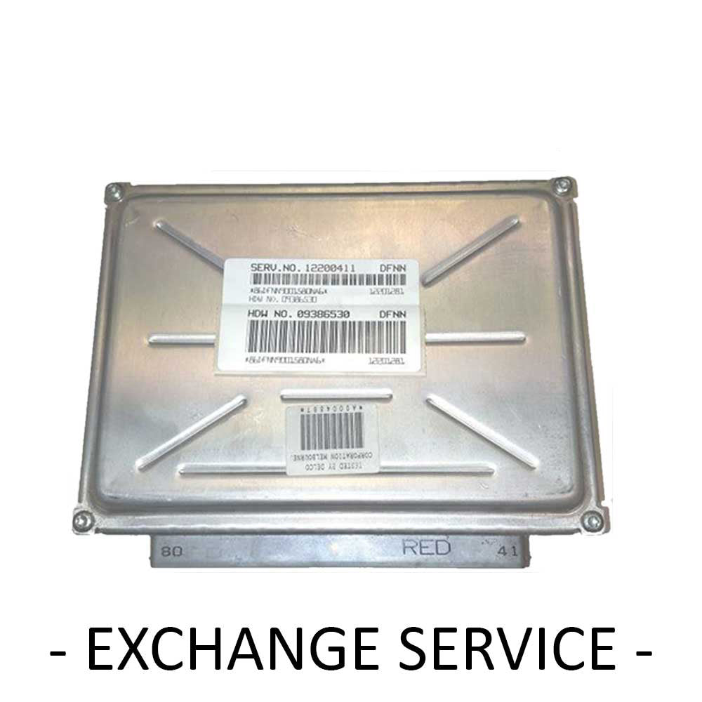 Re-manufactured OEM Engine Control Module ECM For HOLDEN ADVENTRA VY OE# 09386530N - Exchange