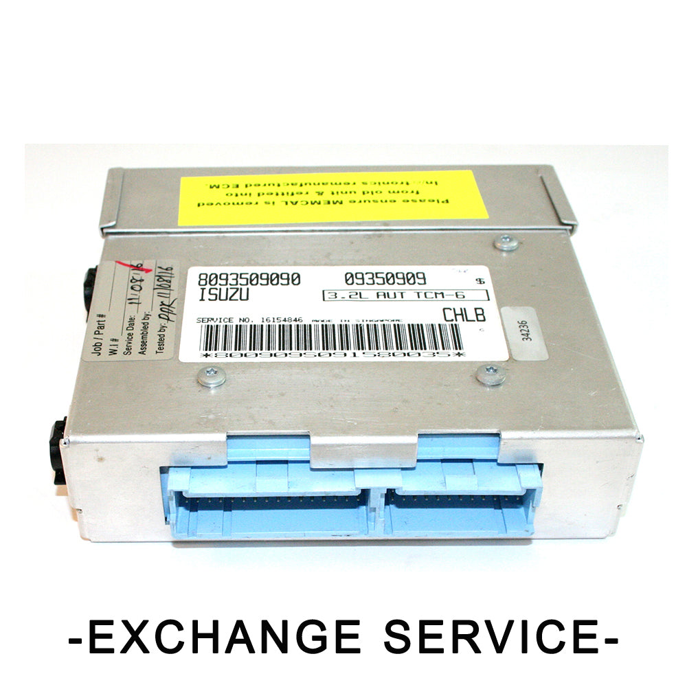 Re-manufactured OEM Transmission Control Module (TCM) For HOLDEN RODEO TF 3.2 Lt - Exchange