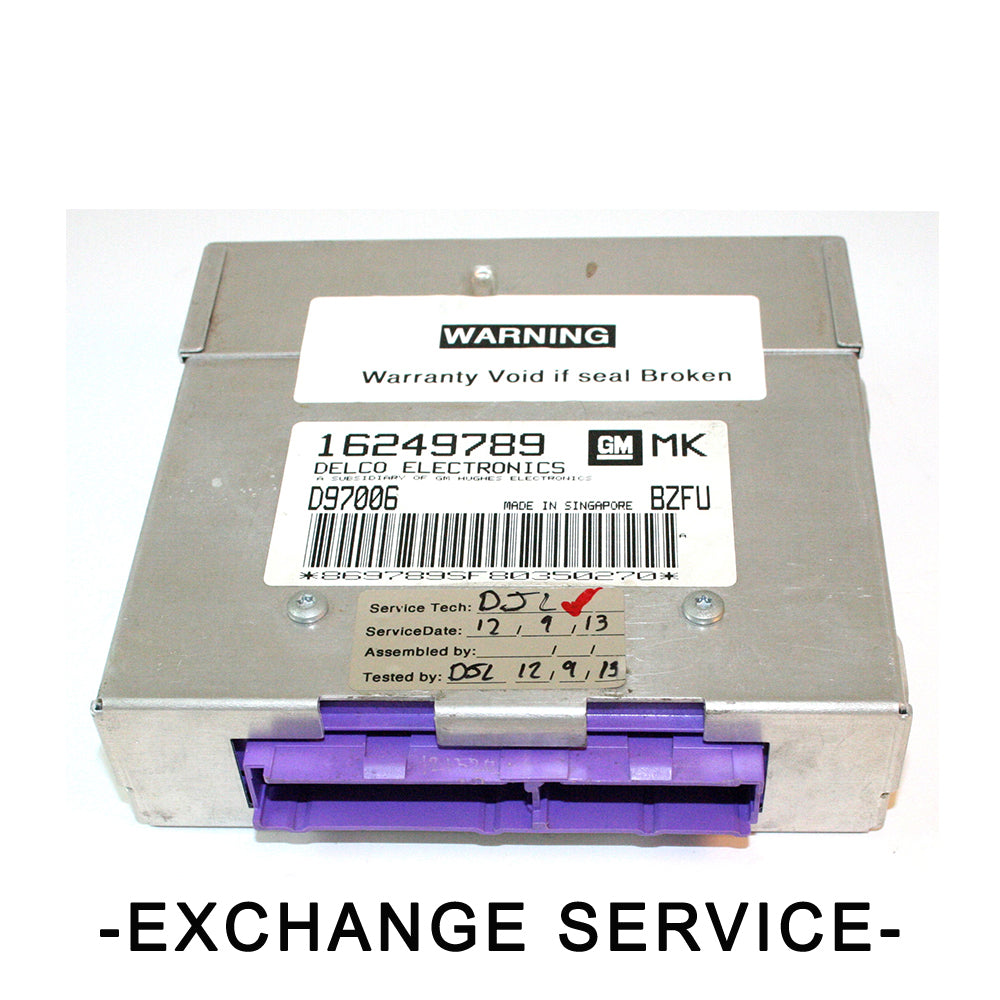 Reman. OEM Engine Control Module ECM HOLDEN BARINA 98 1.4L W/IMMOBILISER-Exch.