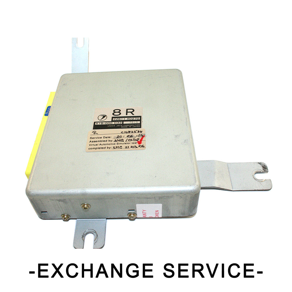 Re-manufactured OEM Engine Control Module ECM For SUBARU IMPREZA 98 2.0L N/TURBO-. - Exchange