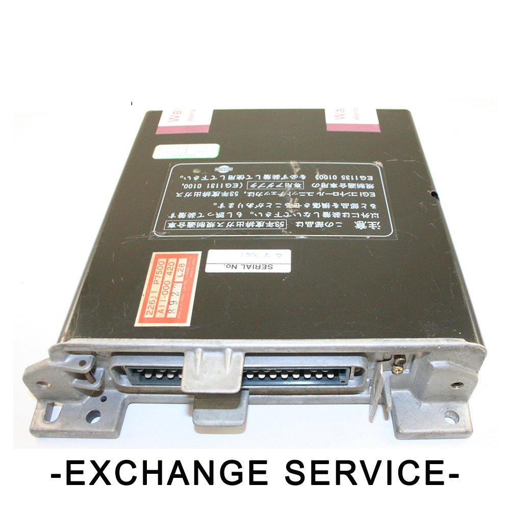 Re-manufactured OEM Engine Control Module ECM For NISSAN 280ZX OE# 22611P7500 - Exchange