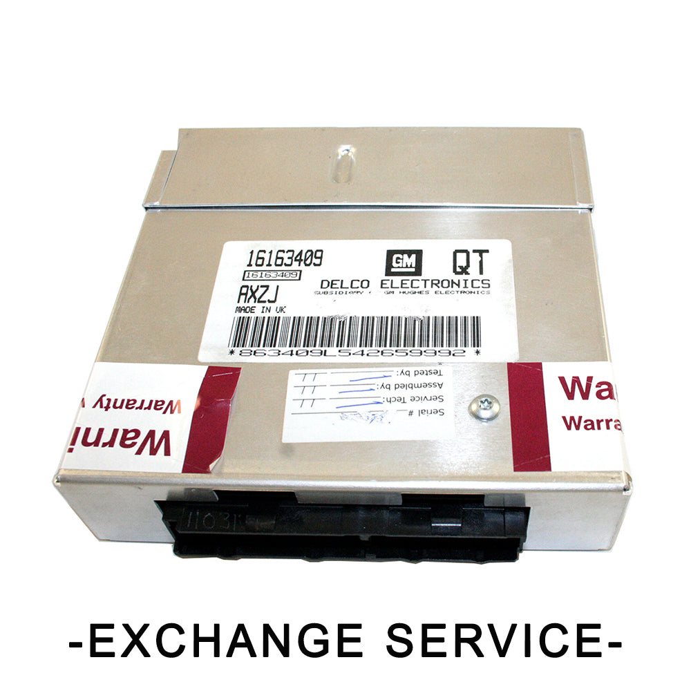 Re-manufactured OEM Engine Control Module For HOLDEN BARINA SB 1.2L 94 ON. OE# 3409AXZJ - Exchange