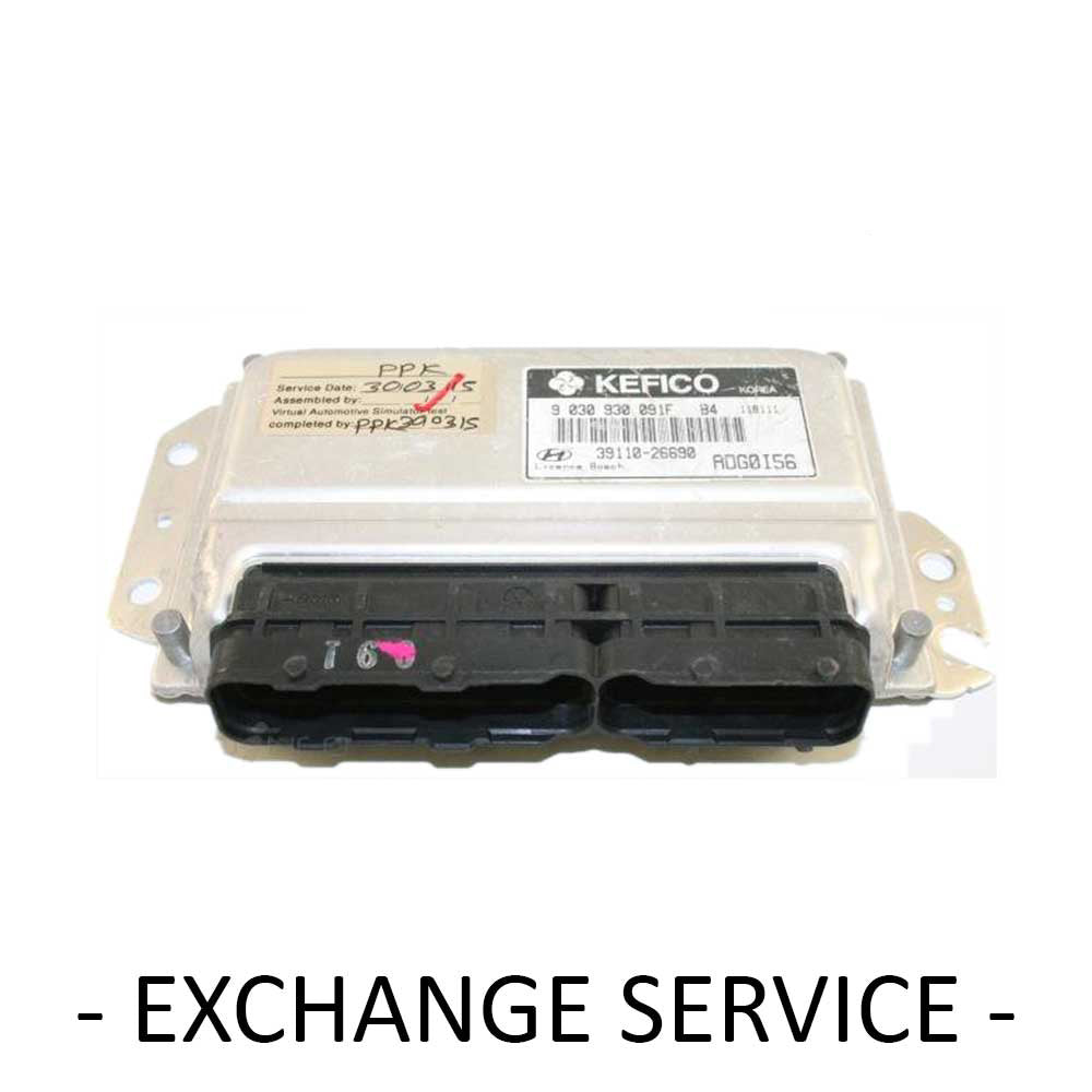 Re-manufactured OEM Engine Control Module ECM For HYUNDAI ACCENT LC OE# 3911026690 - Exchange