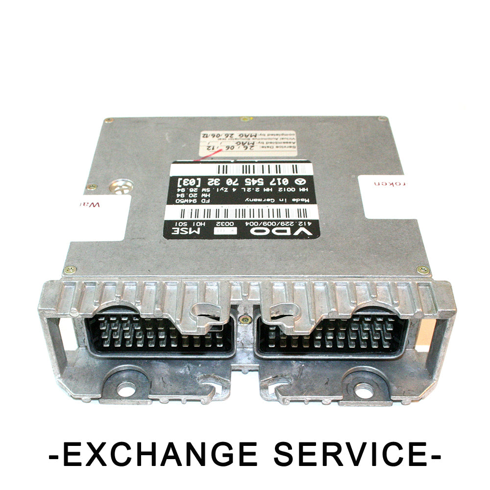 Re-manufactured OEM Engine Control Module For MERCEDES BENZ 220 96 . OE# 412229009004 - Exchange