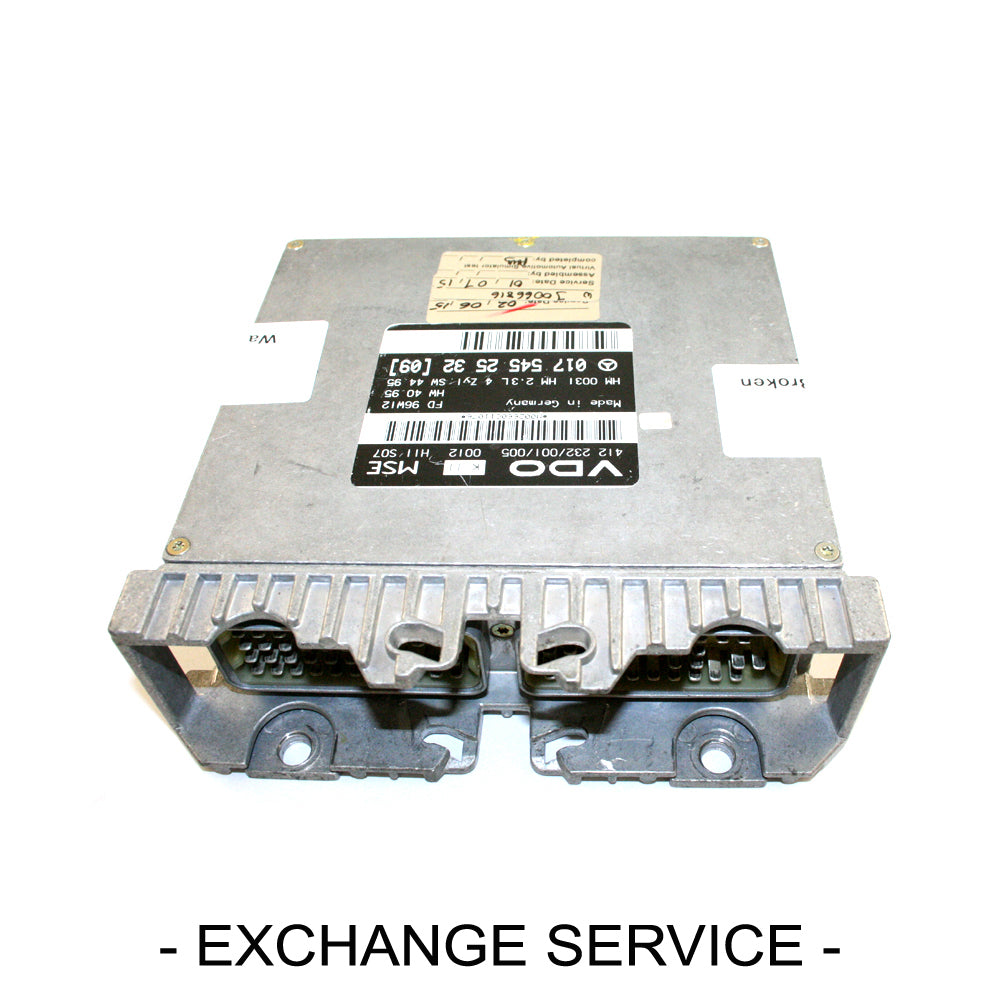 Re-manufactured OEM Engine Control Unit For MERCEDES BENZ E230 4CYL . OE# 412232001005 - Exchange