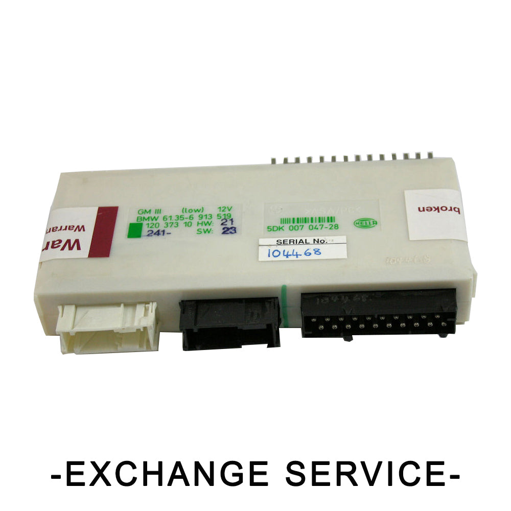 Reman. OEM General Module For BMW 5 & 7 SERIES E38 E39 - Exchange
