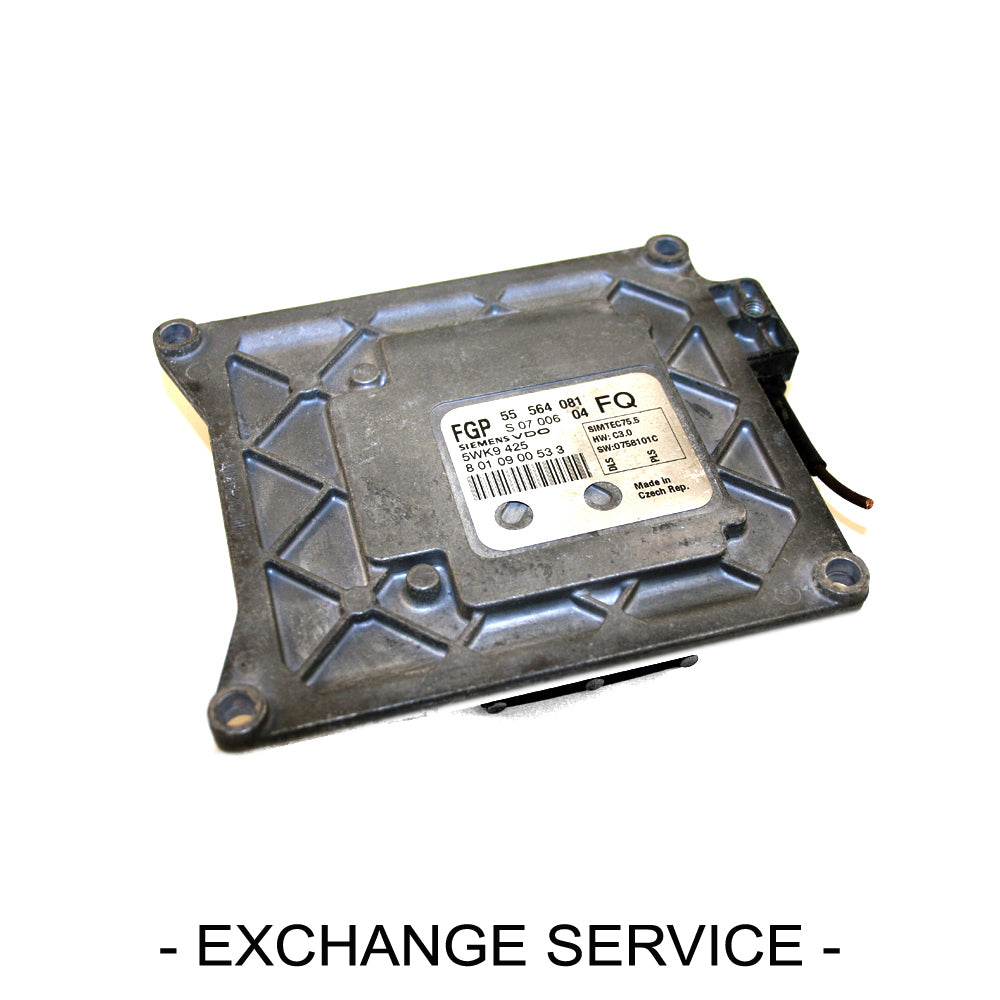 Re-manufactured OEM Engine Control Module For Holden ASTRA AH Z18XER SIMTEC 75.1 . - Exchange