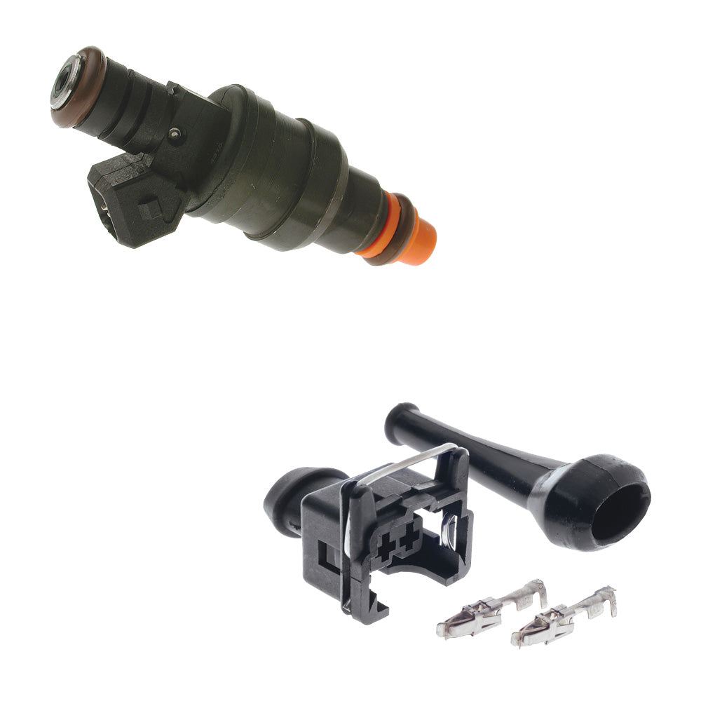 6x PEC Fuel Injector + Connector Set For Holden Statesman VQ VR VS 3.8L