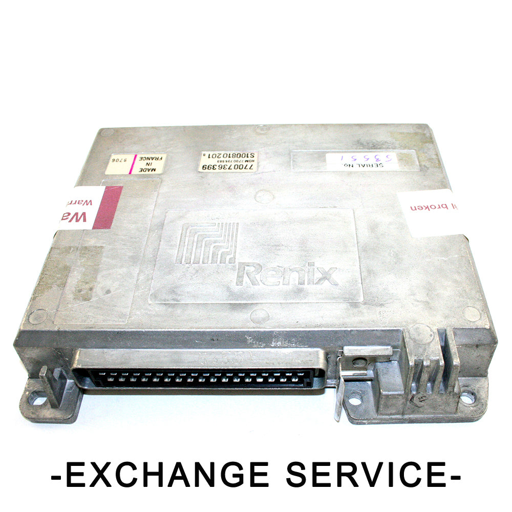 Re-manufactured OEM Engine Control Module ECM For RENAULT R21 88 OE# 7700735563 - Exchange