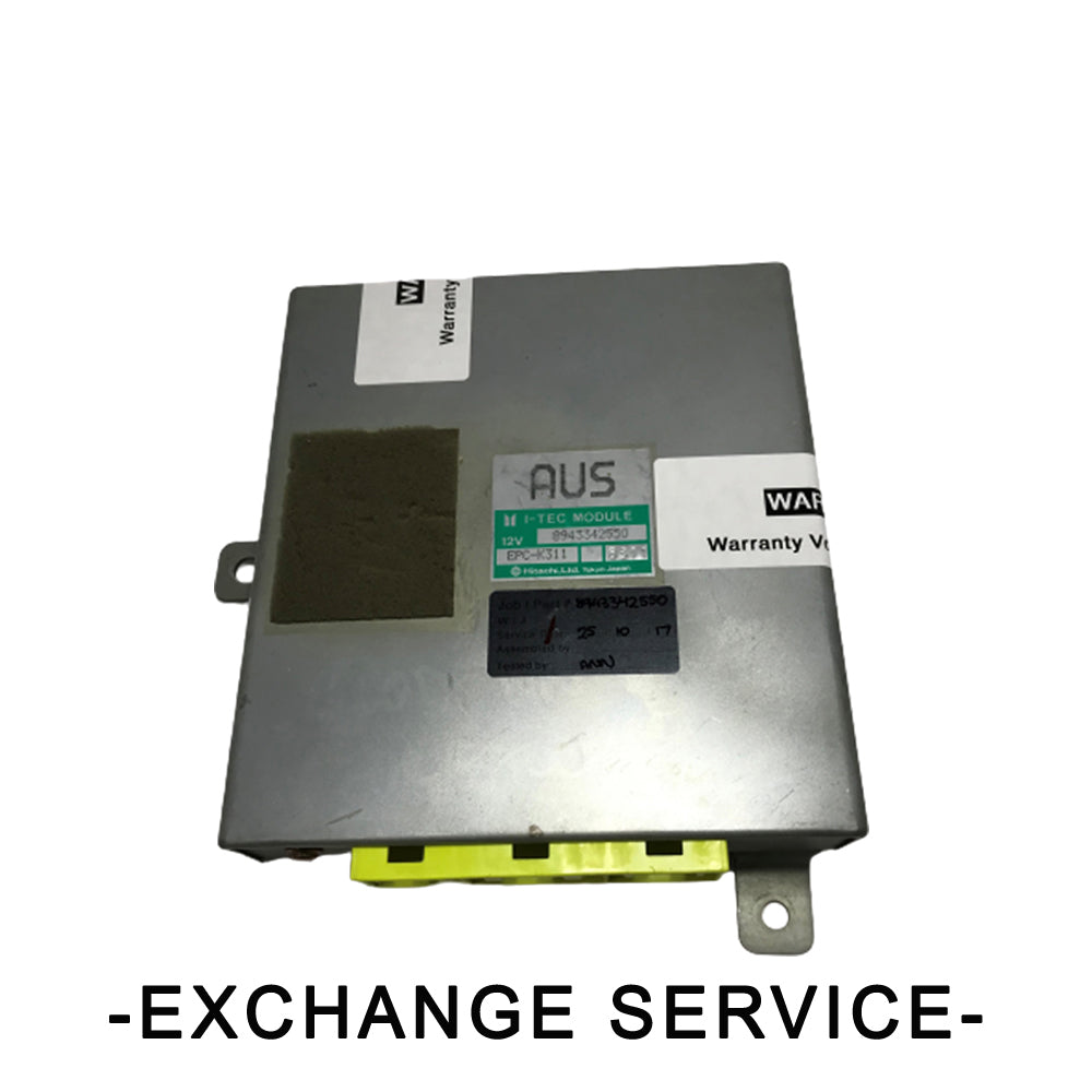 Re-manufactured OEM Engine Control Module For Holden RODEO TO 10/88 A&M OE# 8943342550 - Exchange