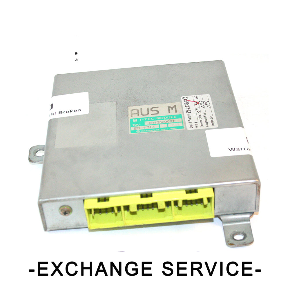 Re-manufactured OEM Engine Control Module For HOLDEN RODEO 11/88-92 MAN. OE# 8943380081 - Exchange