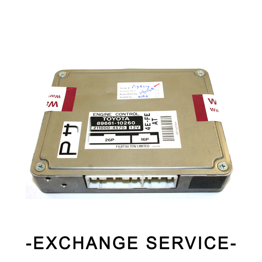 Re-manufactured OEM Engine Control Module ECM For. TOYOTA STARLET 1.3LT 96-99 - Exchange