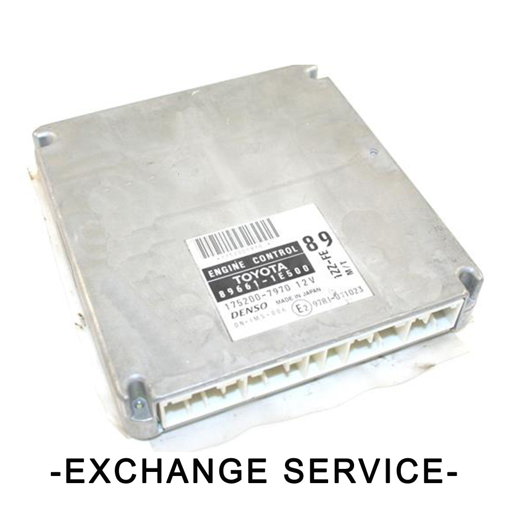 Re-manufactured OEM Engine Control Module For TOYOTA COROLLA 1ZZFE . OE# 896611E500 - Exchange