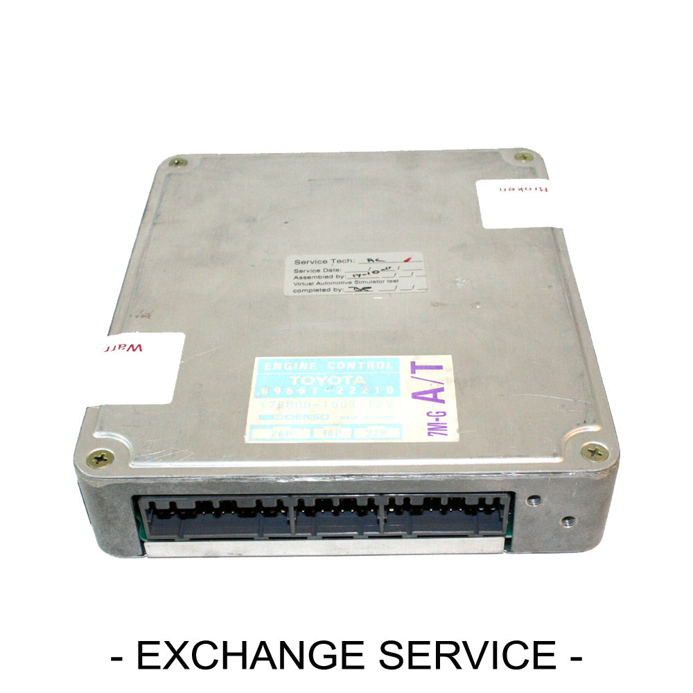 Re-manufactured OEM Engine Control Module ECM For TOYOTA CROWN/CRESIDA 7MG A/T-. - Exchange