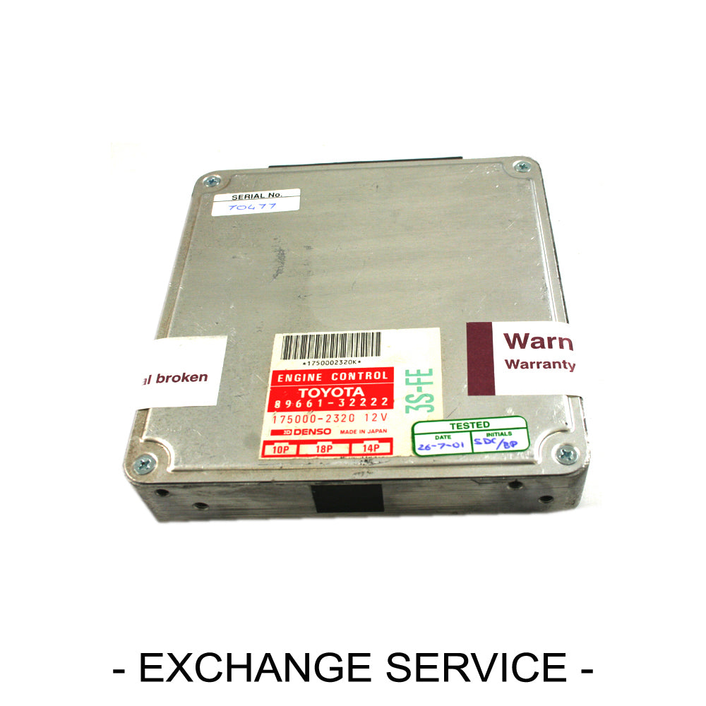 Re-manufactured OEM Engine Control Module For,. TOYOTA CAMRY SV21 3SFE 10/87-8/90-. - Exchange