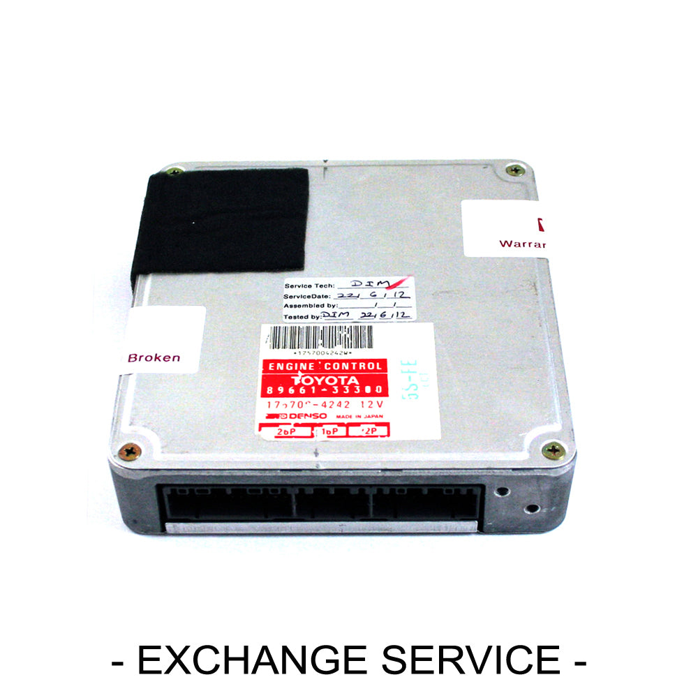 Re-manufactured OEM Engine Control Module For TOYOTA CAMRY 5SFE 4CYL OE# 8966133300 - Exchange