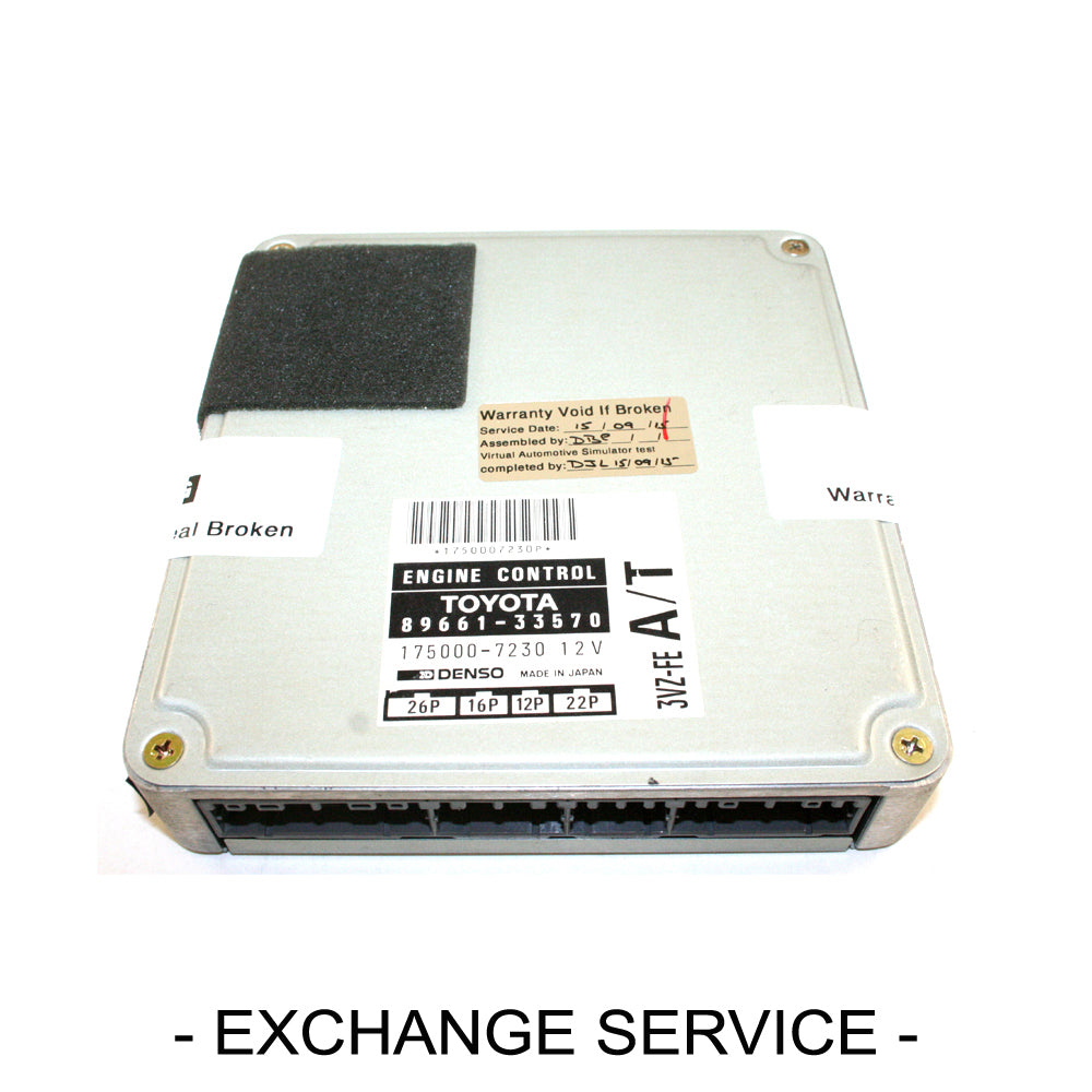 Re-manufactured OEM Electronic Control Module ECU For TOYOTA CAMRY VCV15R 3.0 Lt - Exchange