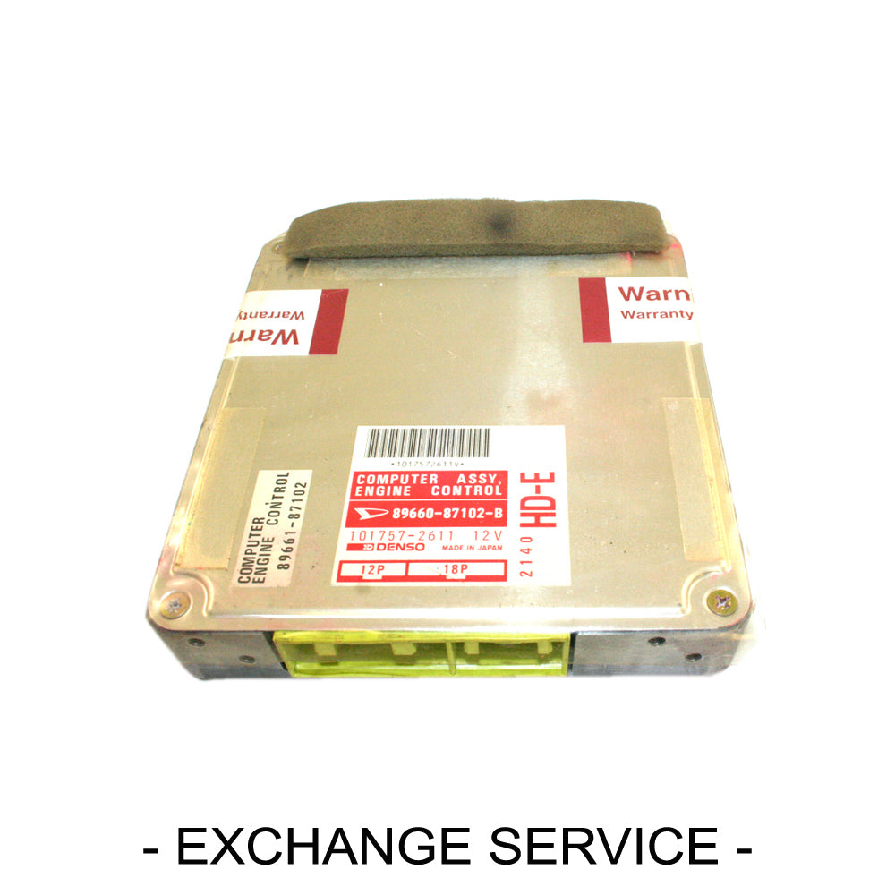 Re-manufactured OEM Engine Control Module ECM For Daihatsu Applause 1990-1991-. - Exchange