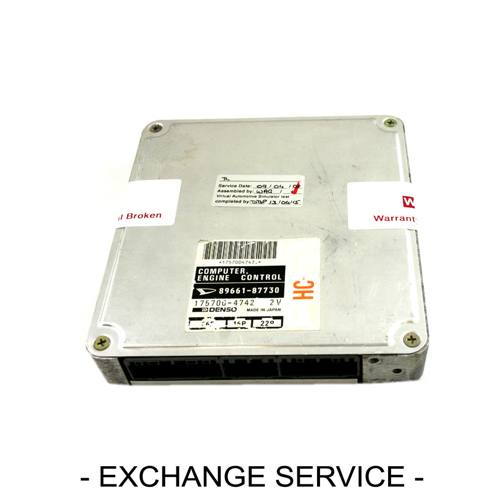 Re-manufactured OEM Engine Control Module For Daihatsu Charade 1.3L OE# 8966187730 - Exchange
