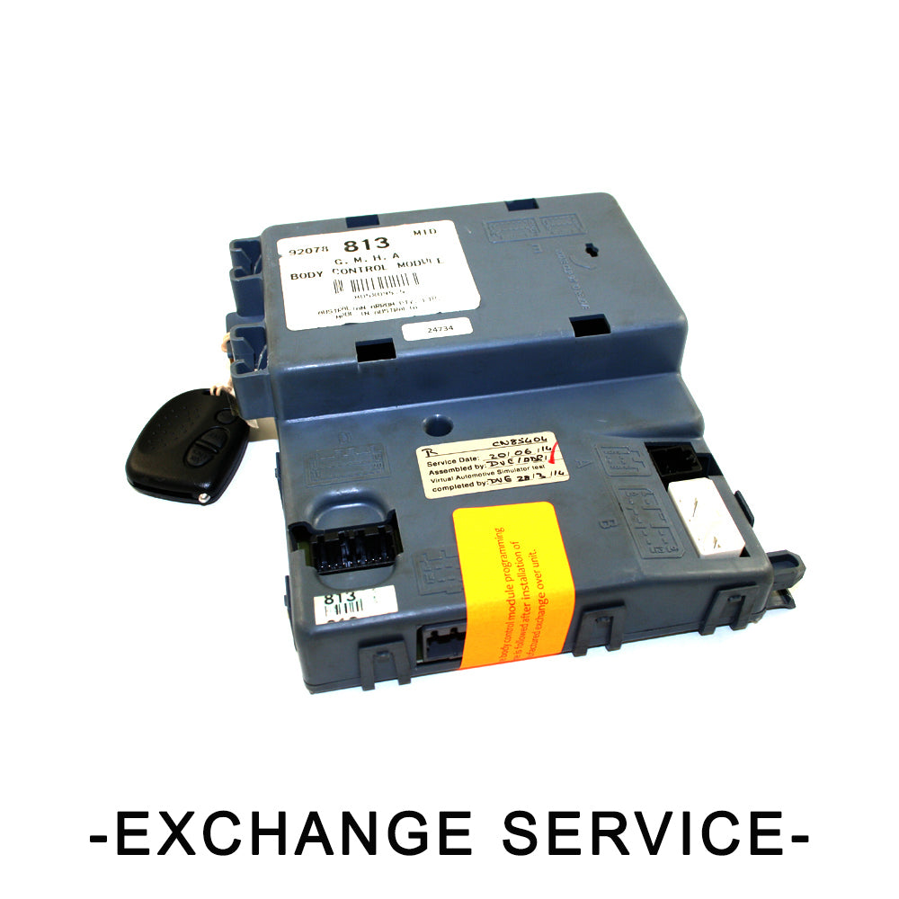 Re-manufactured OEM Body Control Module BCM & Key For Holden COMMODORE VT1 MID - Exchange