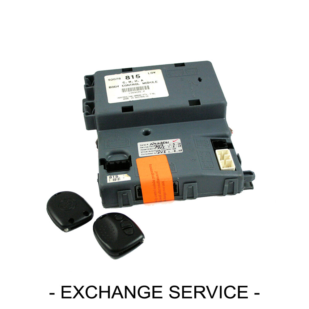 Re-manufactured OEM Body Control Module BCM & KEY For HOLDEN COMMODORE VT1 LOW-. - Exchange