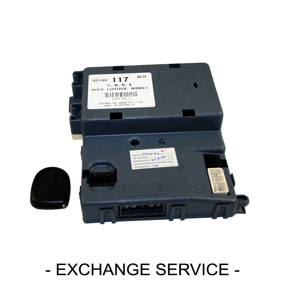 Re-manufactured OEM Body Control Module BCM & KEY For HOLDEN COMMODORE VT ALARM UPGRADE-. - Exchange