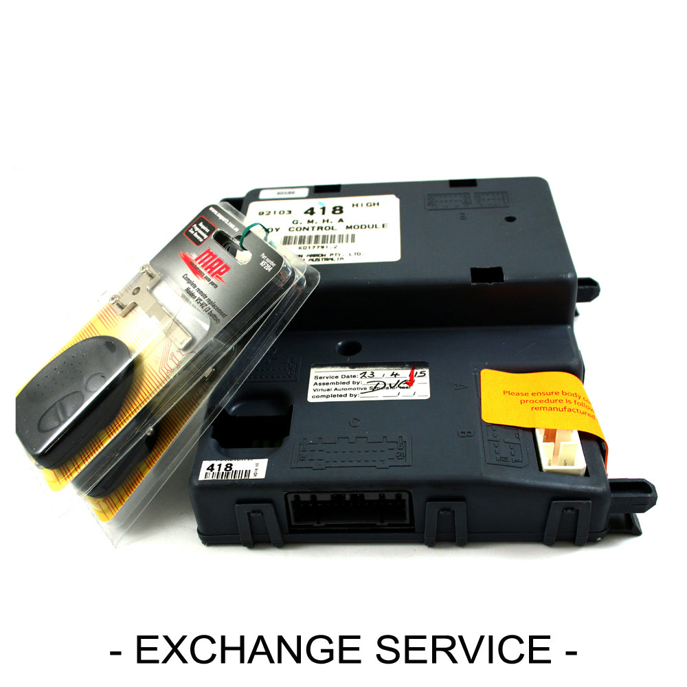 Re-manufactured OEM Body Control Module BCM & KEY For HOLDEN CALAIS HI OE# 92147230 - Exchange